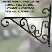 Suporte Para Pendurar Vaso De Planta Parede