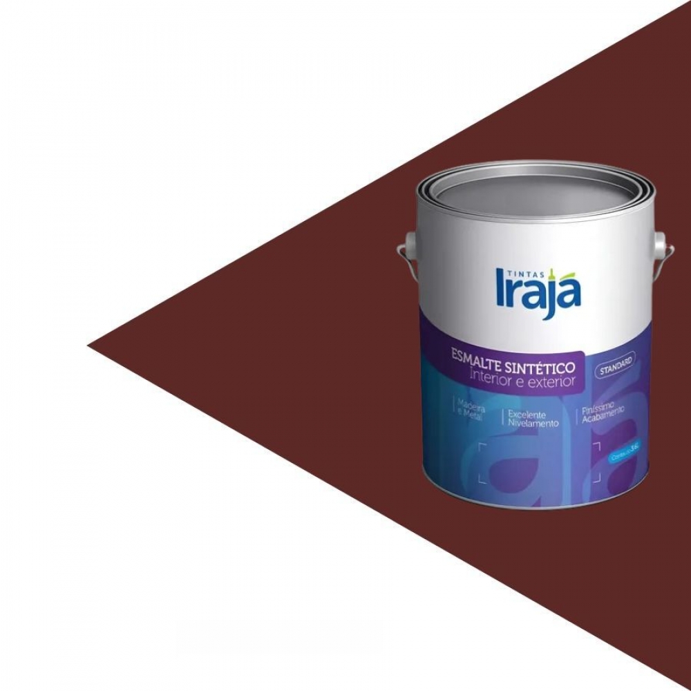 Esmalte Sintético Irajá 900ml (base solvente) - VERMELHO GOYA
