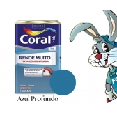 Tinta Coral Rende Muito 16L - Tinta concentrada - AZUL PROFUNDO