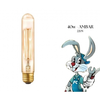 Lâmpada Filamento Carbono ST30 - 40W  cód 27931