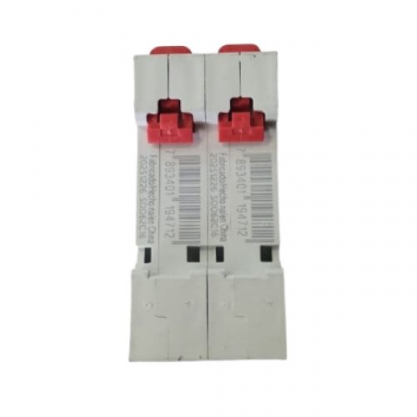 Disjuntor Bipolar STECK C16A - Cód 313 - C16A
