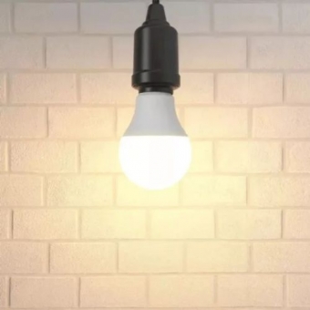Lâmpada 9W LED Bulbo - 3000K - Cód 36239