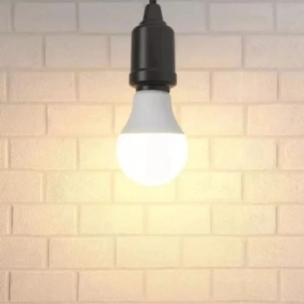 Lâmpada 9W LED Bulbo - 3000K - Cód 36239