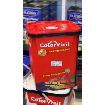 ColorVinil Acrilico Latex Branco Fosco - 18l