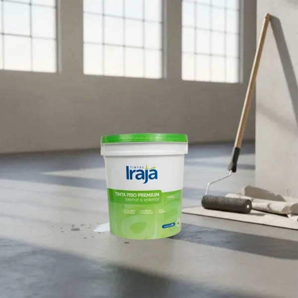 Irapiso Tinta para Piso Premium 3,6L - Irajá - CINZA