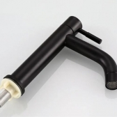 Torneira Lavatorio Baixa Metal em Inox 18cm - Cód 29760 - LINHA METAL