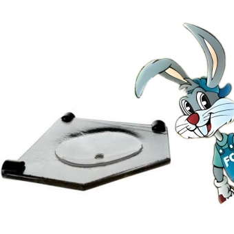Saboneteira de Chanfrada de 8,0mm - cód 23732 - FUME