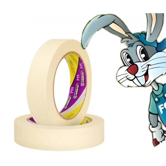 Fita Crepe 711 Branca 18mm x 40m - cód 31075