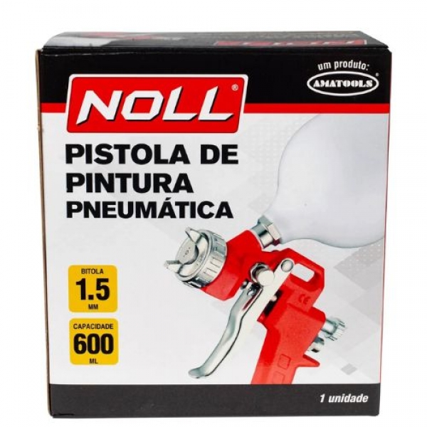 Pistola De Pintura Gravidade 600Ml - Cód:36717 - 614.0005