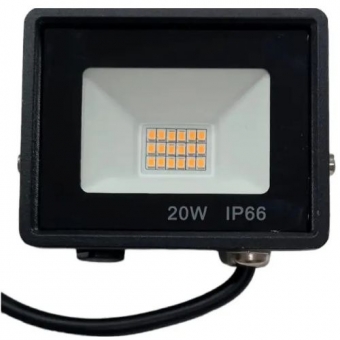 Refletor Led 20W 3000K - Cód 12197