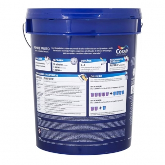 Tinta Coral Rende Muito 20L - Branco - Tinta Concentrada Coral - cód 29432