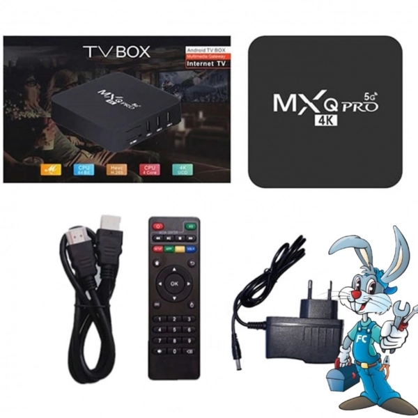 MXQ PRO 4K 5G e 256GB de RAM Android 12.1 - cód15327