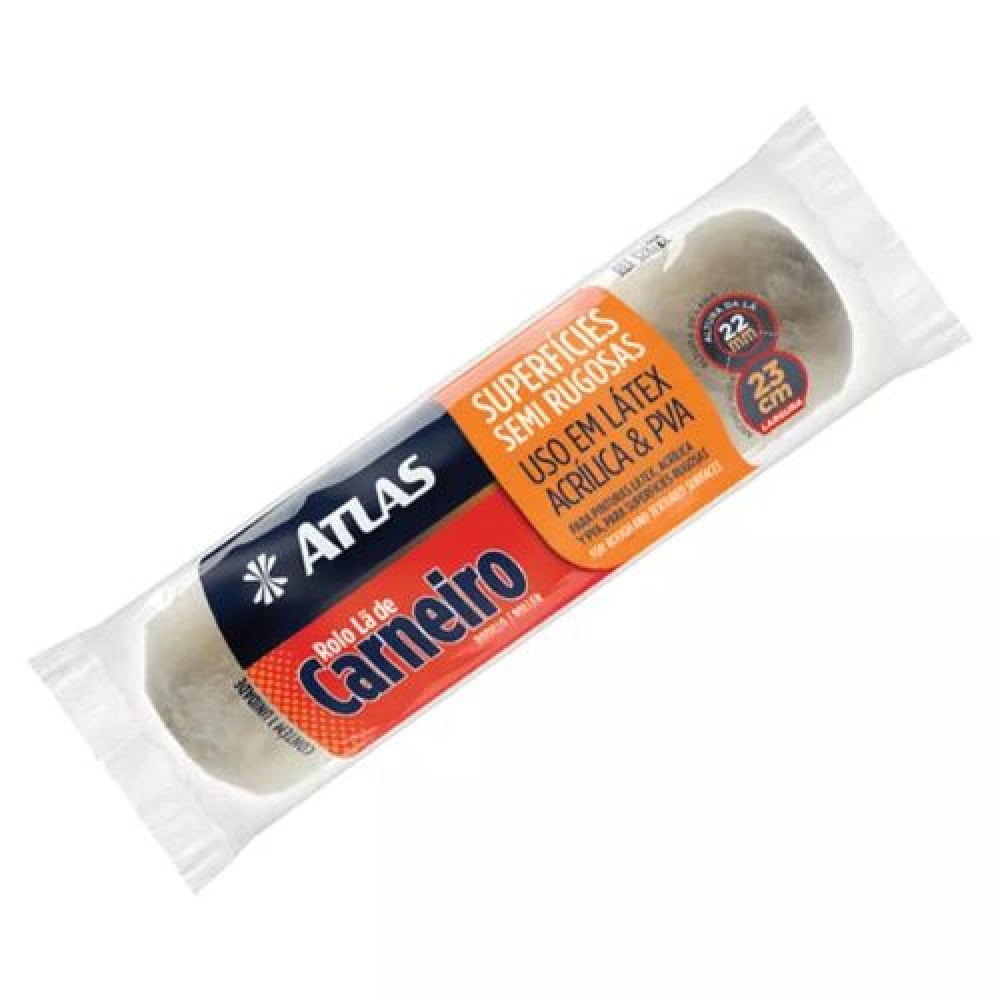 Rolo Carneiro 23cm Atlas - ATLAS