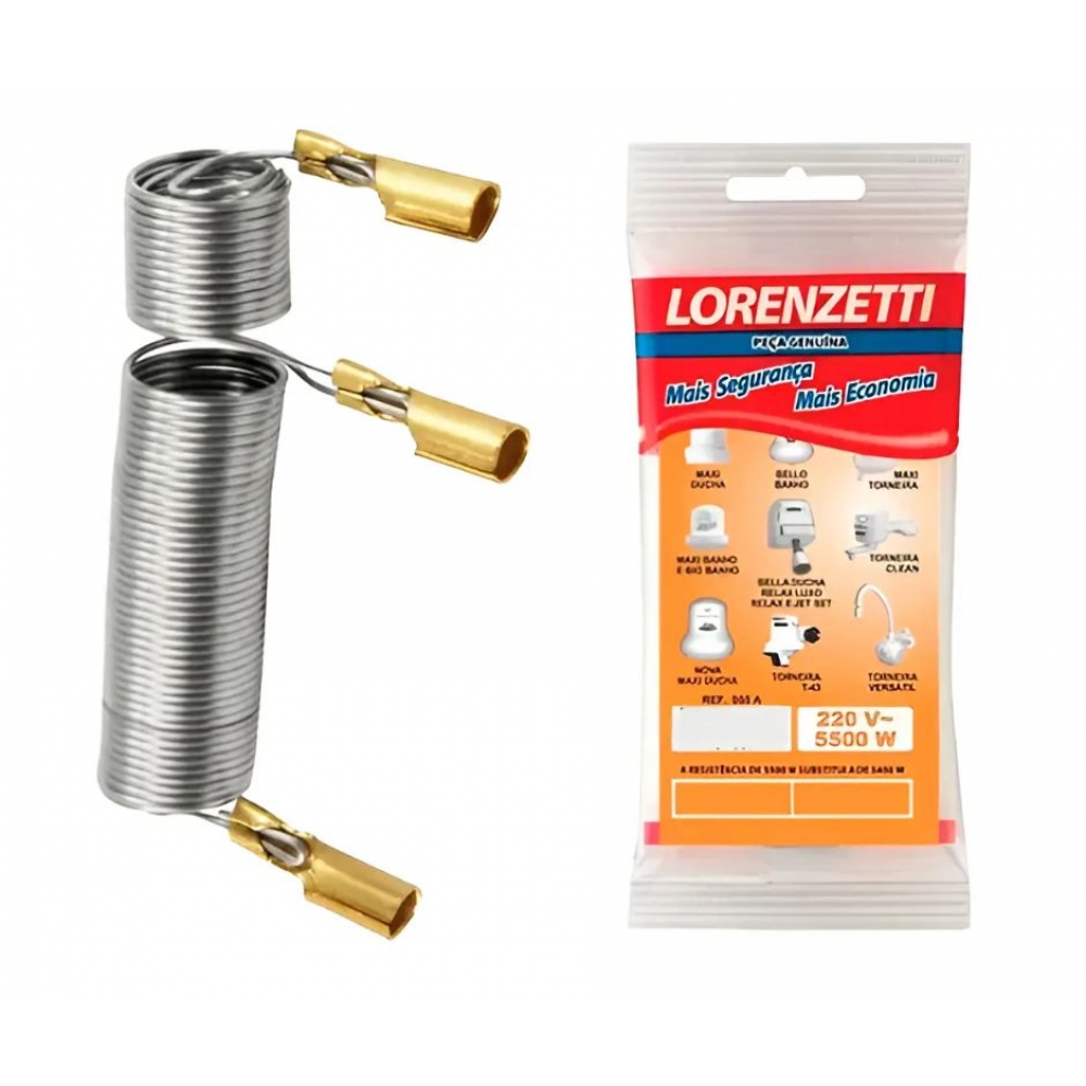 Resistência Max Ducha  5500w - cod 400 - 055A - LORENZETTI