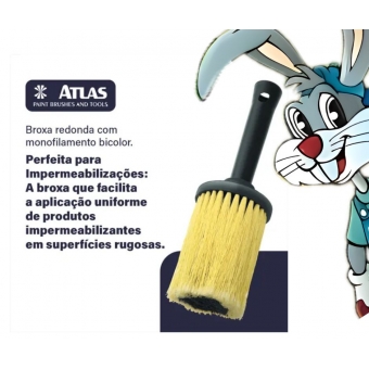 Broxa Redonda  7,5 cm - cód 9150