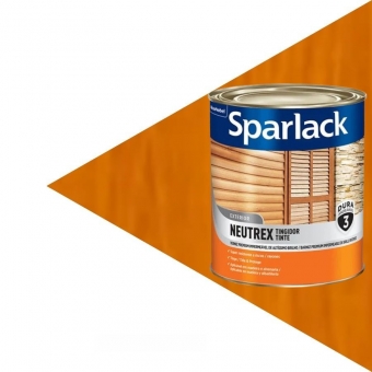 Verniz Sparlack Neutrex Castanho Avermelhado Brilhante 3,6l - Base Solvente