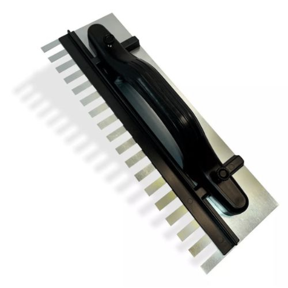 Desempenadeira Dentada Aço Galvanizado 11,5 X 27 Com Regulagem - CLICK FACIL