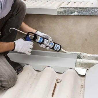 Silicone Pu 40 Cola Fix Adesivo Selante Branco 387g Tek Bond