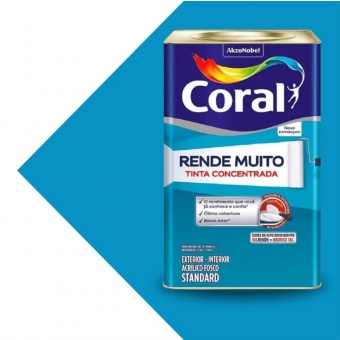 Tinta Coral Rende Muito 16L - Tinta concentrada
