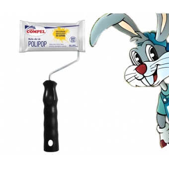 Rolo Lã Polipop  9cm  - cód 20172