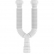 Sifão Sanfonado Duplo Universal Branco - Cód 3424 - 2 SAÍDAS