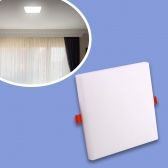 Painel De Led Borda Infinita 2 Em 1 Redondo 30W