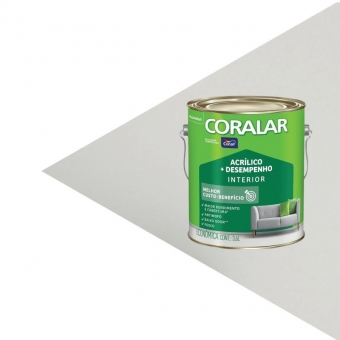 Tinta Acrílica Coral Coralar 3,6L – Economia com Qualidade