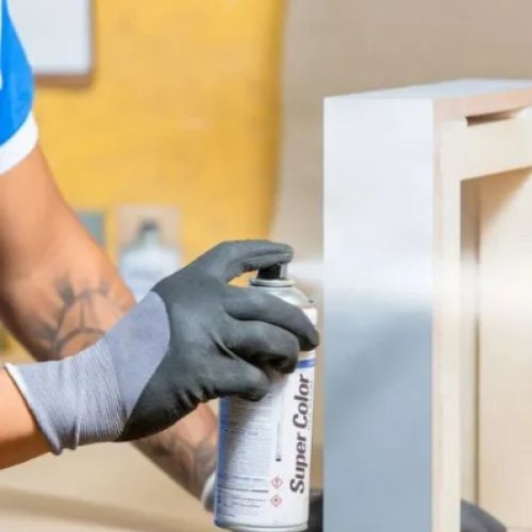 Spray Tek Bond - Branco Brilhante Uso Geral - 350ml - USO GERAL