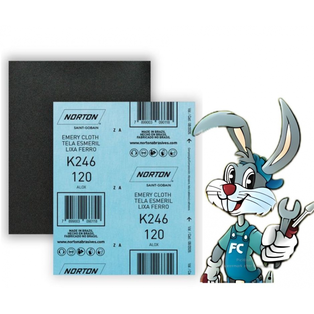 Folha Lixa Ferro - Lixa Ferro N - 120