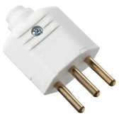 Plug Macho 2P + T 10A 250V - Cód 5817 - MARGIRIUS