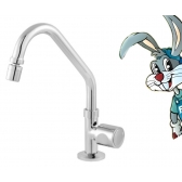Torneira Móvel Mesa Metal Com Mecanismos em Abs - cód 1396041 cód 8822