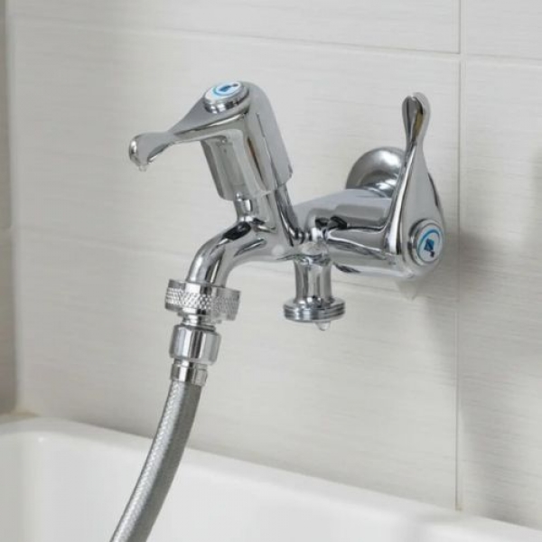 Torneira Máquina de Lavar Metal Com Mecanismos em ABS C10 - Cód 20624 - LINHA ECON MAX