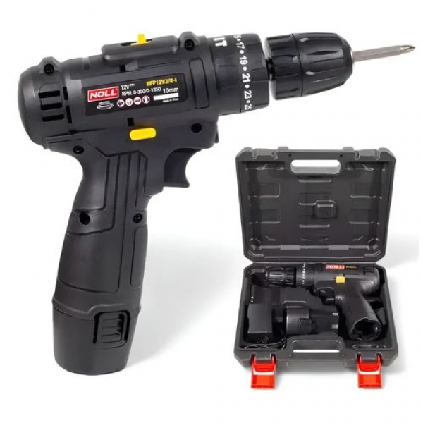 Furadeira Parafusadeira a Bateria 12v - Cód: 32638 - 3/8