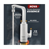 Torneira Eletrônica Essence Lorenzetti Branca Mesa - 5500w - 220v - cód 34280 - LORENZETTI