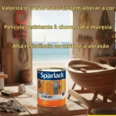 Verniz Sparlack Extra Maritímo Acetinado Natural Incolor 3,6l - Base Solvente - EXTRA