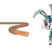 Cabo Elétrico Flexível Sil 4,0mm (Por Metro) - MARROM-34270