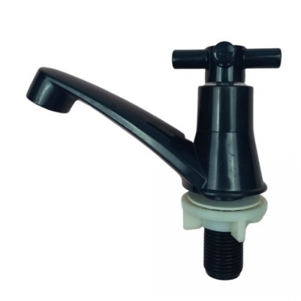 Torneira Lavatório Abs Black 1/4 de volta - Cód 12694 - LINHA SINK