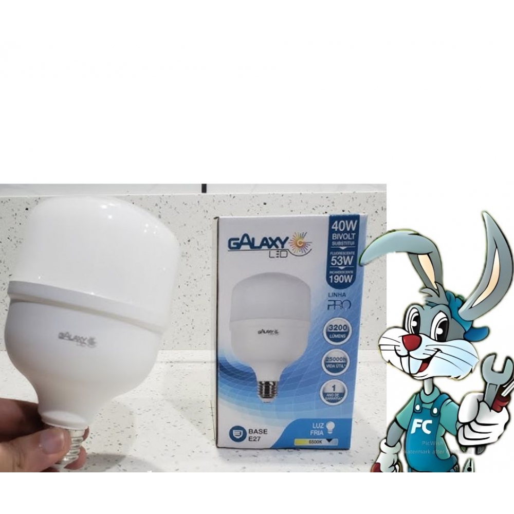 Lâmpada Led alta potência 40w - cód 19566 - GALAXY LED