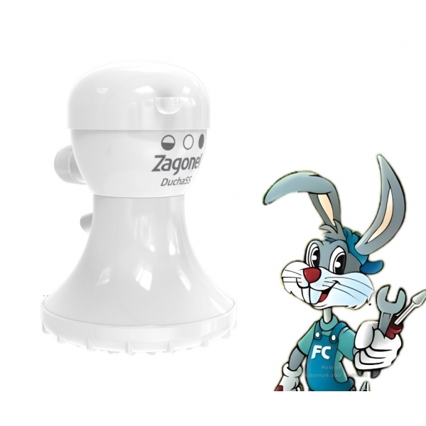 Chuveiro Ducha (ss) 4T 220V 5200W  - cód 6116 - ZAGONEL