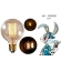 Lâmpada Filamento Carbono G125 - 40W cód 27928 - GALAXY LED