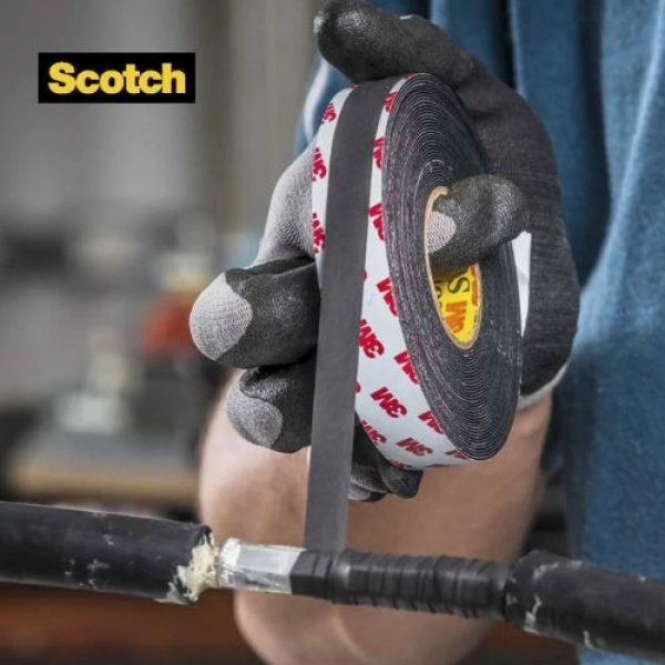 Fita Isolante Scotch Alta Fusão 19mm x 10m 3M - Cód 9847 - 19MM X 10M