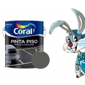 Tinta Fosca Pinta Piso Premium Internas e Externas 3,6L Coral - CINZA ESCURO