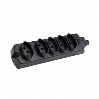Tomada em Barra Multipla 2P+T 250V 20A/10A - Cód 29387