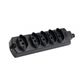 Tomada em Barra Multipla 2P+T 250V 20A/10A - Cód 29387 - MARGIRIUS