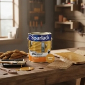Verniz Sparlack Extra Maritímo Natural Fosco 900ML - Base Solvente - EXTRA