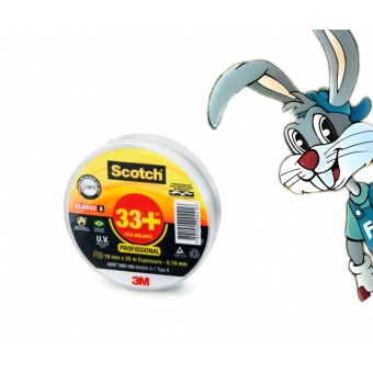 Fita Isolante - 19mm x 20m (33+) - cód 11466