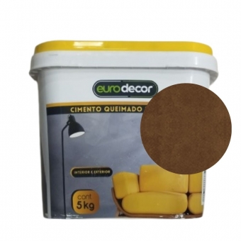 Cimento Queimado Parede Eurodecor - 5kg Premium Plus