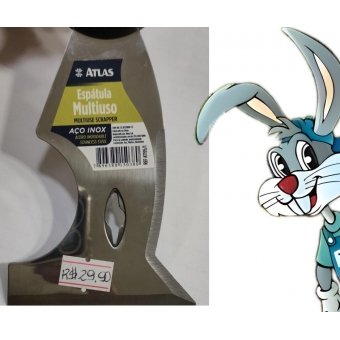 Espátula Multiuso Aço - cód 11363