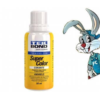 Corante Amarelo 50ml - Base D`Água - cód 32995