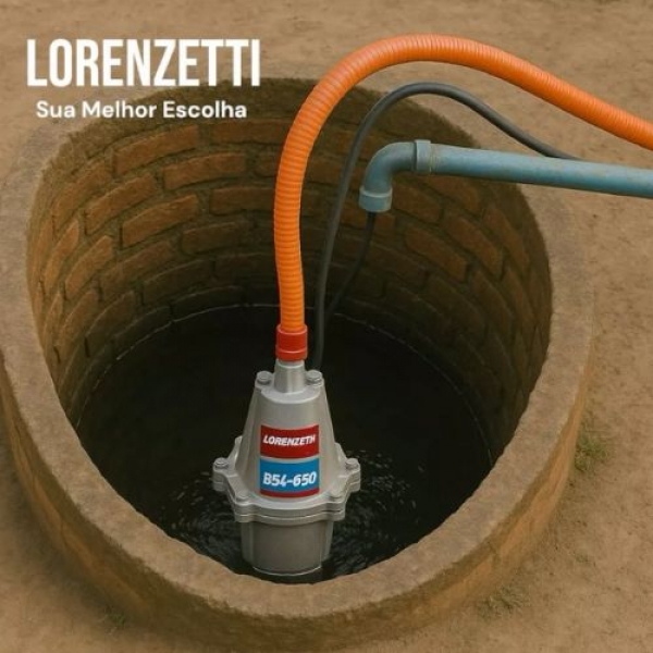 Bomba Submersa - BSL 650 220v - cód 34305 - LORENZETTI